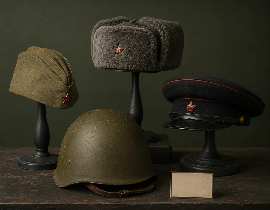 Soviet Headwear and Helmets